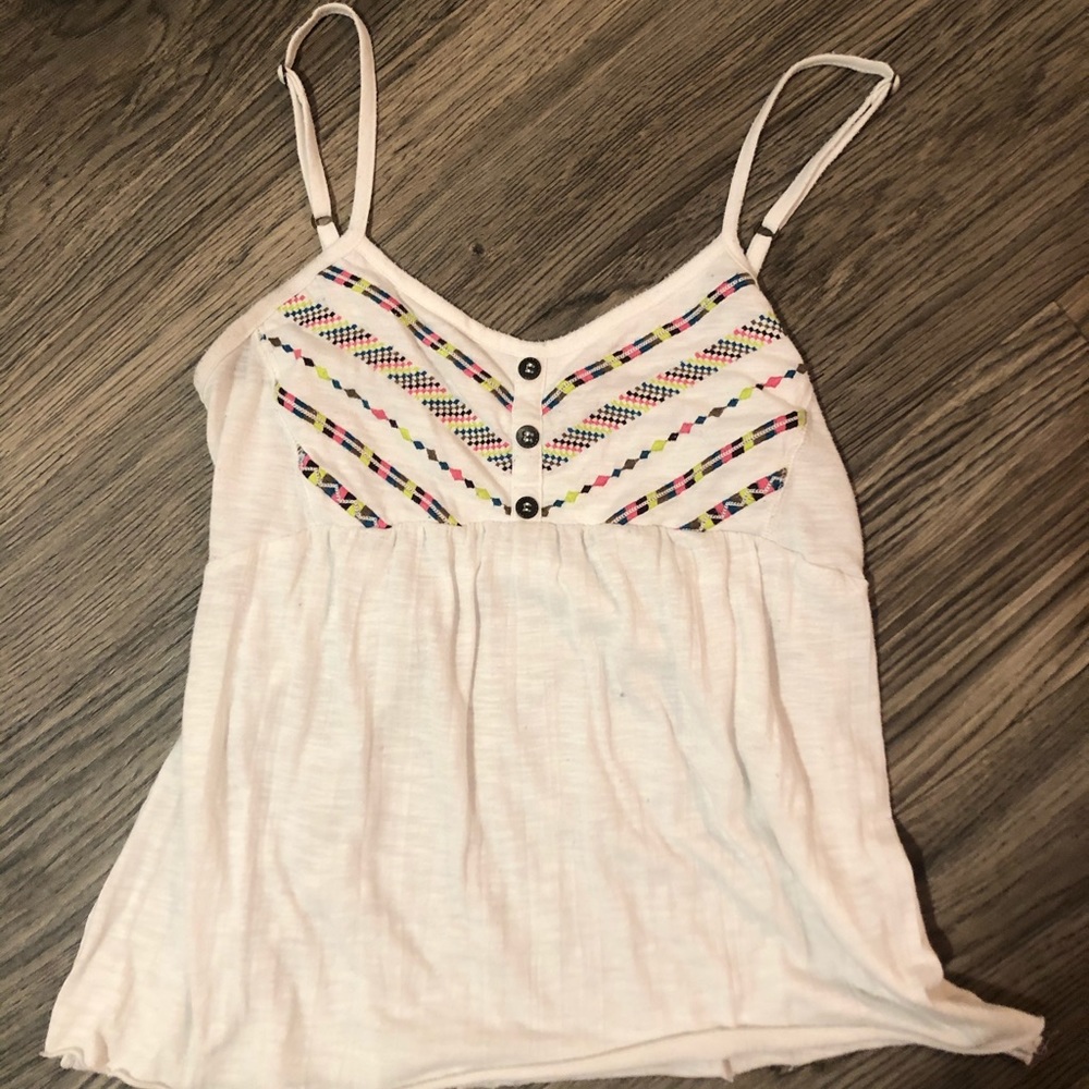 White tank top